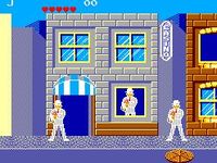 une photo d'Ã©cran de Gangster Town sur Sega Master System